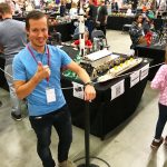 Juho at PiiPoo Lego-tapahtuma 2018