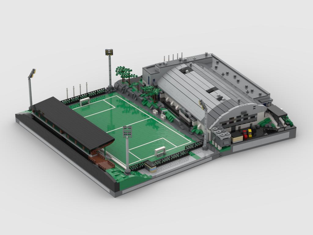 Äijänsuo hockey arena and football render