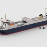 MS Norstream RoRo Cargo Ship LEGO